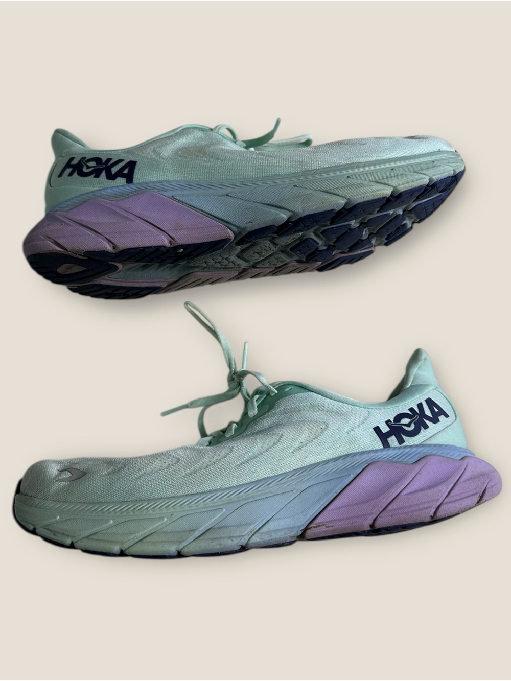 Hoka One One Arahi 6 Shoes Womens 10 blue running walking training performance - Picture 3 of 7